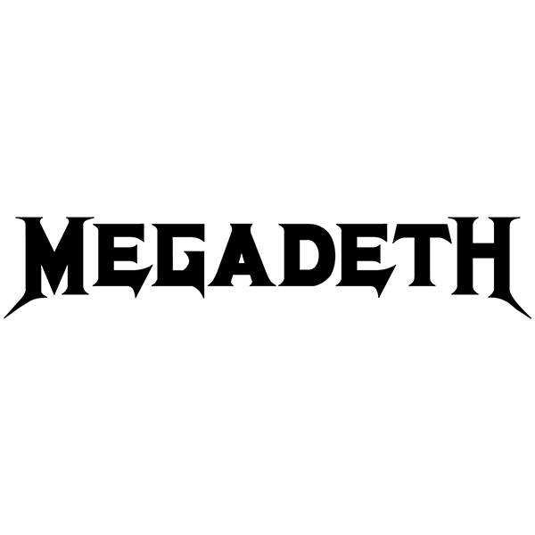 Aufkleber: Megadeth