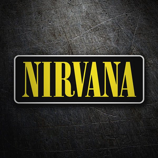 Aufkleber: Nirvana Logo