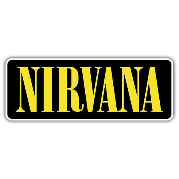 Aufkleber: Nirvana Logo