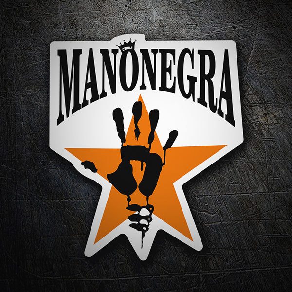 Aufkleber: Mano Negra