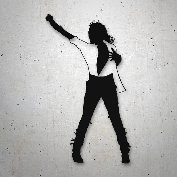 Aufkleber: Michael Jackson - Black or White 0