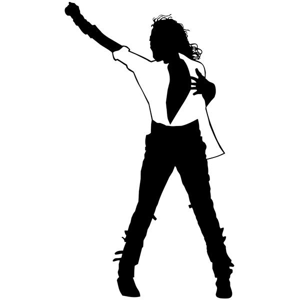 Aufkleber: Michael Jackson - Black or White