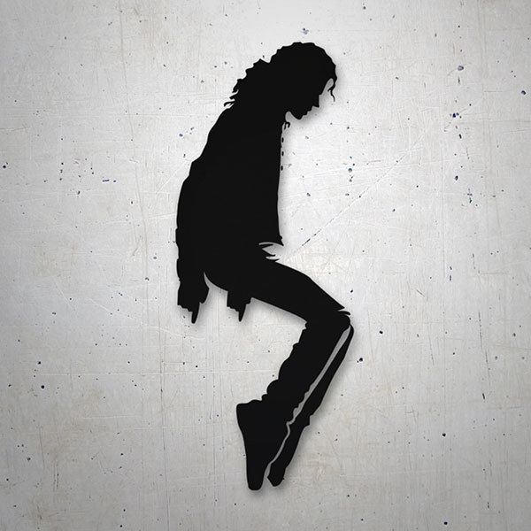 Aufkleber: Michael Jackson Silhouette