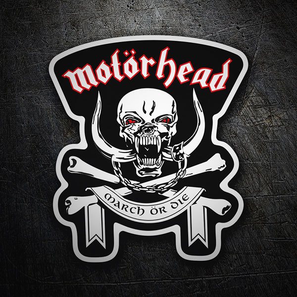Aufkleber: Motörhead March ör Die