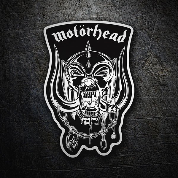 Aufkleber: Motörhead - Snaggletooth Schwarz