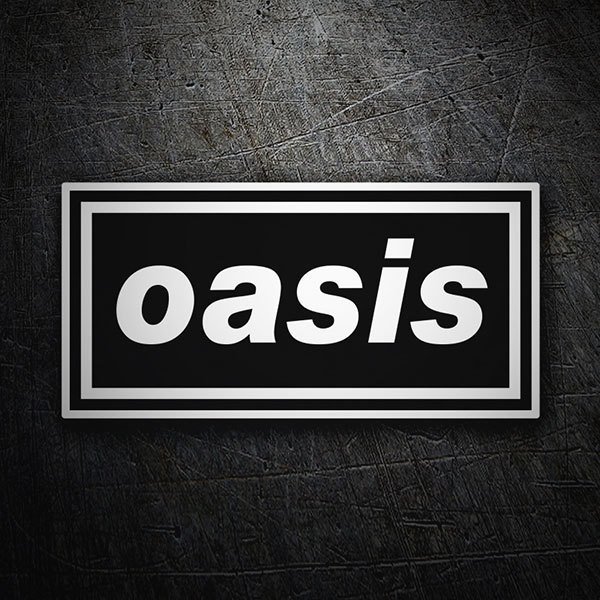 Aufkleber: Oasis