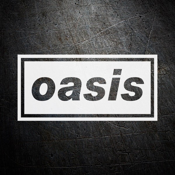 Aufkleber: Oasis Negative