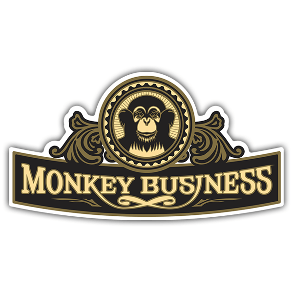 Aufkleber: The Black Eyed Peas - Monkey Business