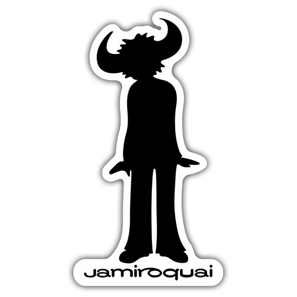 Aufkleber: Logo Buffalo Man von Jamiroquai