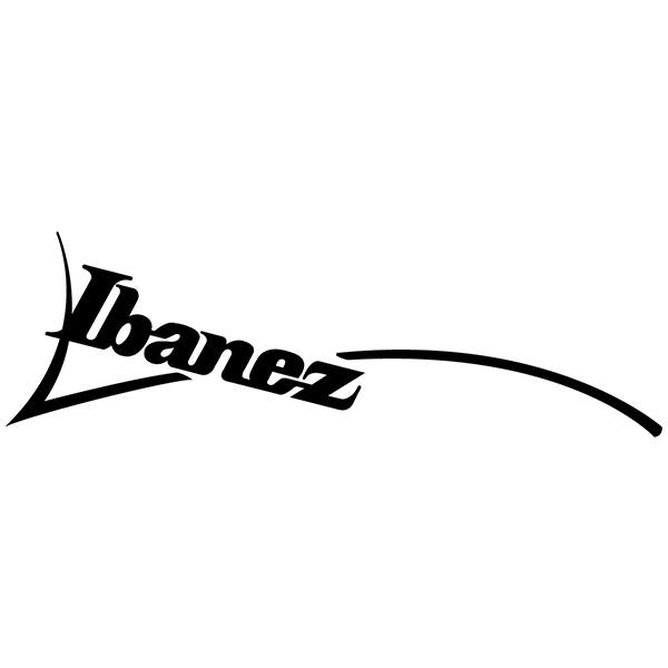 Aufkleber: Ibanez logo