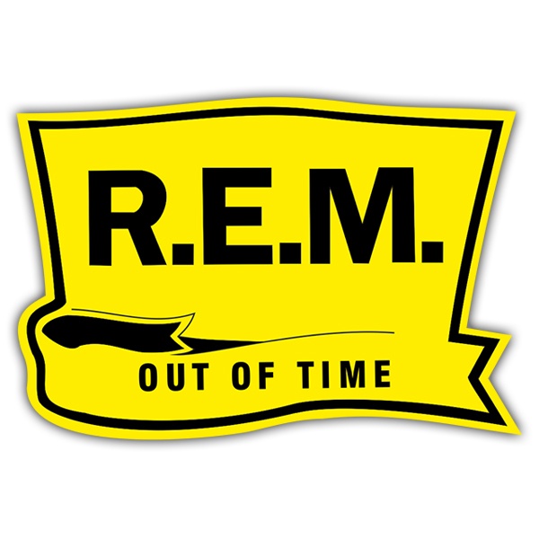 Aufkleber: R.E.M. - Out of Time