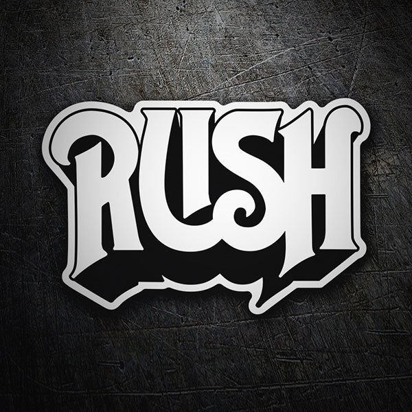 Aufkleber: Rush 1
