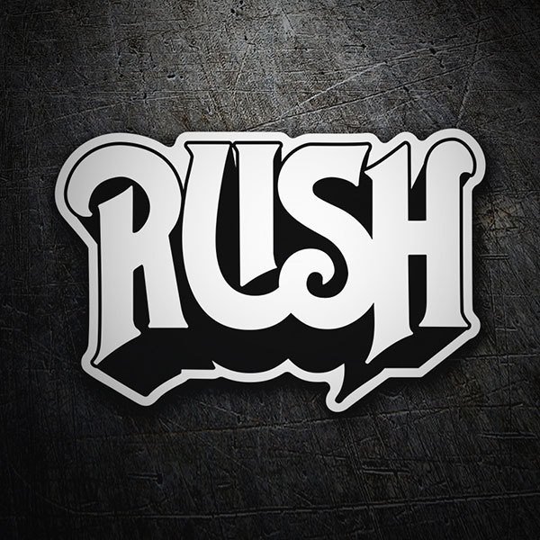 Aufkleber: Rush