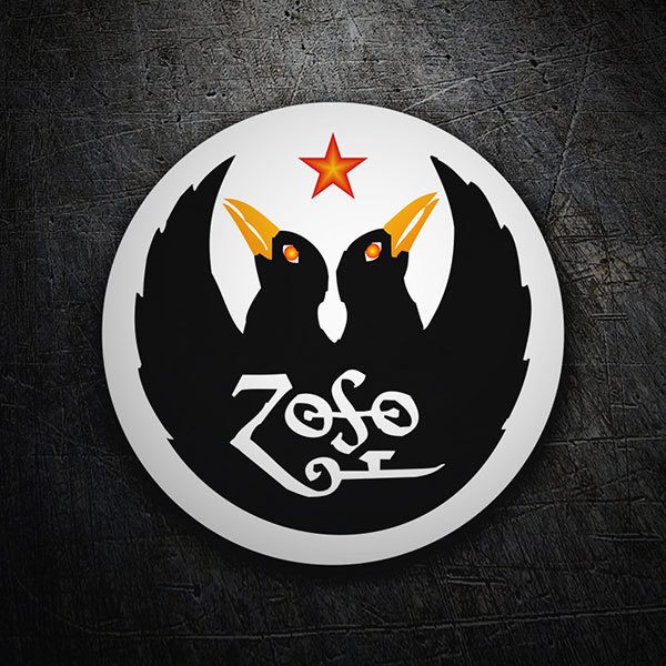 Aufkleber: Led Zeppelin IV - Zoso