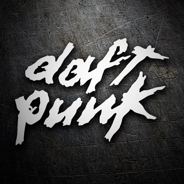 Aufkleber: Daft Punk Logo 0