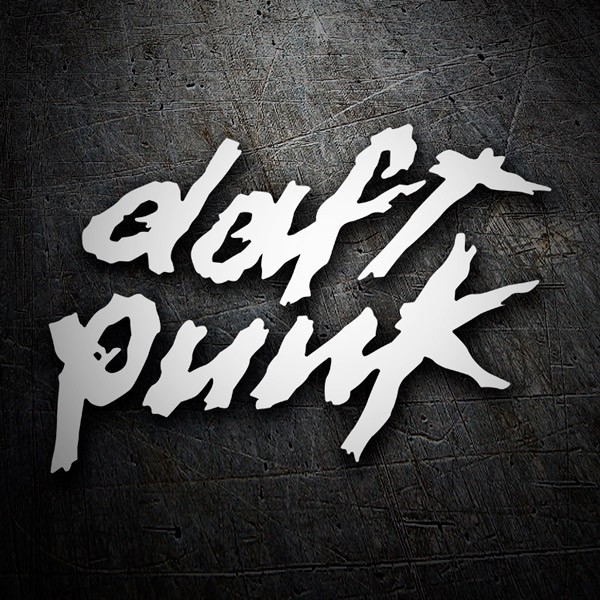 Aufkleber: Daft Punk Logo