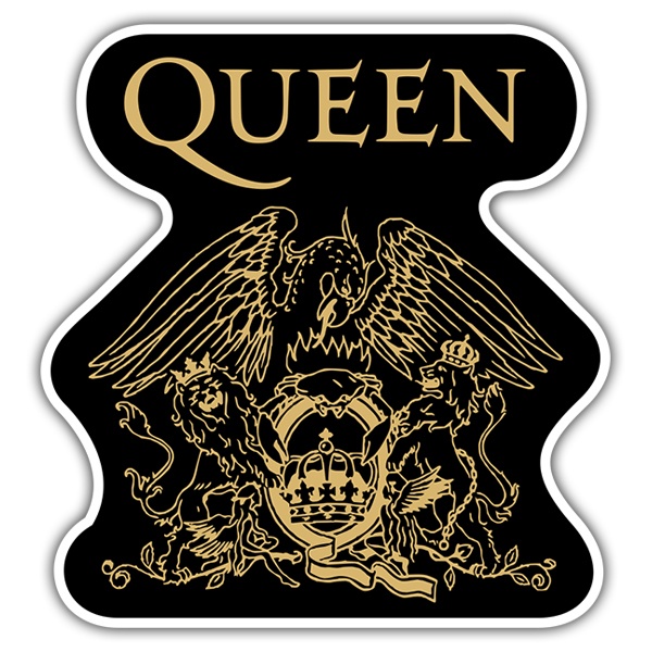 Aufkleber: Queen Logo