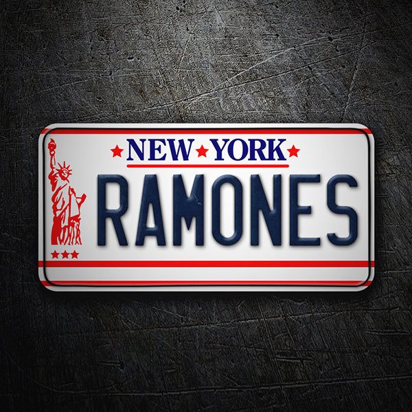 Aufkleber: Ramones Matrikel