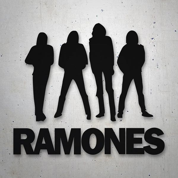 Aufkleber: Ramones Silhouetten