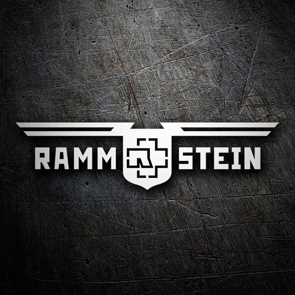 Aufkleber: Rammstein Schild