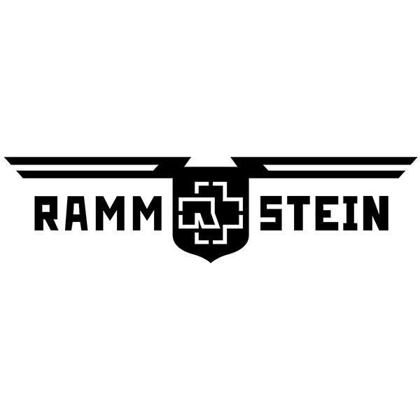 Aufkleber: Rammstein Schild