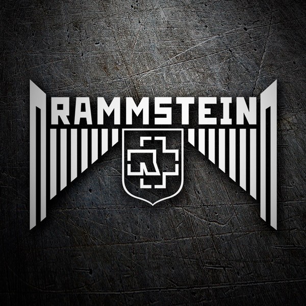 Aufkleber: Rammstein Emblem 
