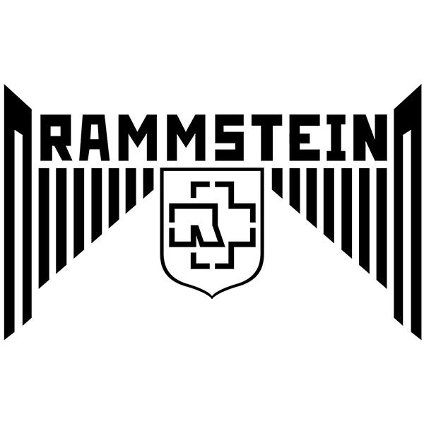 Aufkleber: Rammstein Emblem 