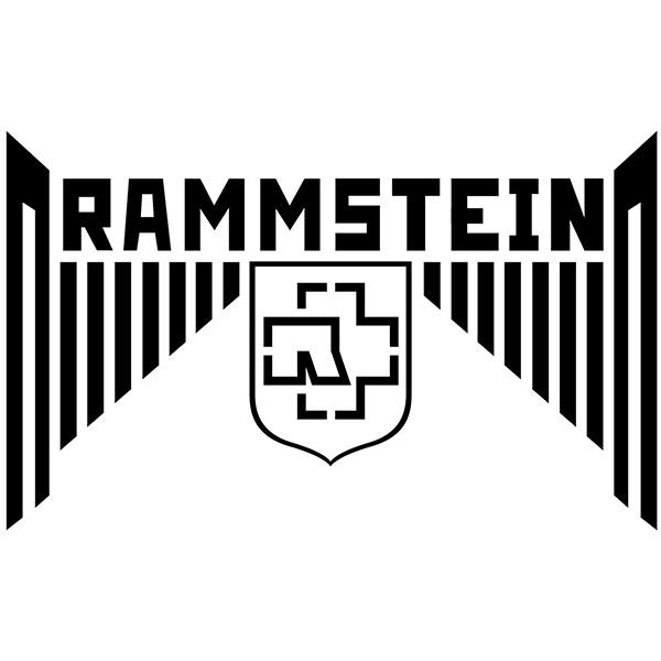 Aufkleber: Rammstein Emblem 