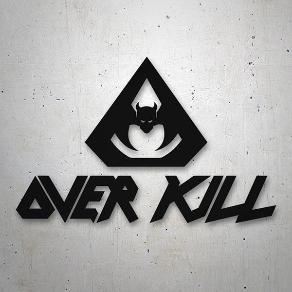 Aufkleber: OverKill