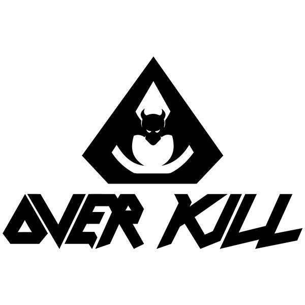 Aufkleber: OverKill