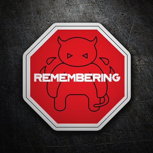 Aufkleber: Radiohead Remembering