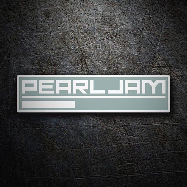 Aufkleber: Pearl Jam