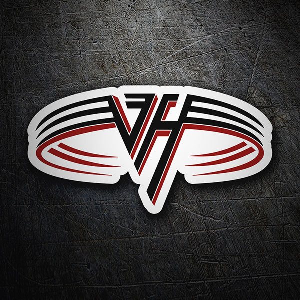 Aufkleber: Van Halen Logo