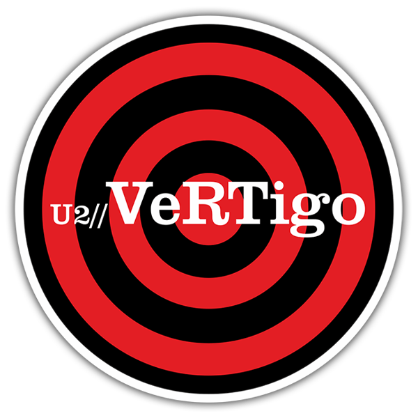 Aufkleber: U2 - Vertigo