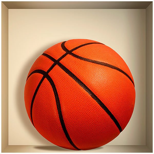 Wandtattoos: Nischen Basketball ball