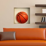 Wandtattoos: Nischen Basketball ball 3