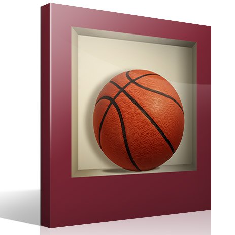 Wandtattoos: Nischen Basketball ball