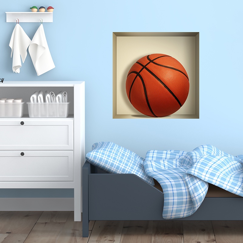 Wandtattoos: Nischen Basketball ball