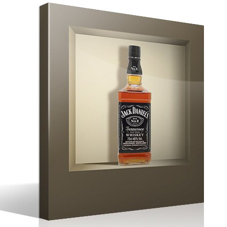 Wandtattoos: Nischen Flasche Jack Daniels