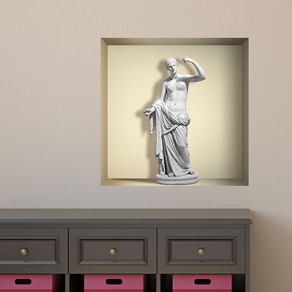 Wandtattoos: Nischen Statue der Venus