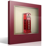 Wandtattoos: Nischen London Telefonzelle 4