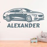 Kinderzimmer Wandtattoo: Personalisierter Sportwagen 2 2