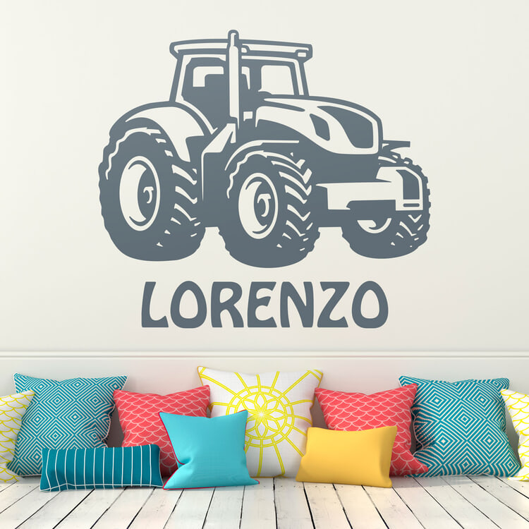 Kinderzimmer Wandtattoo: Vinilo infantil con nombre personalizable