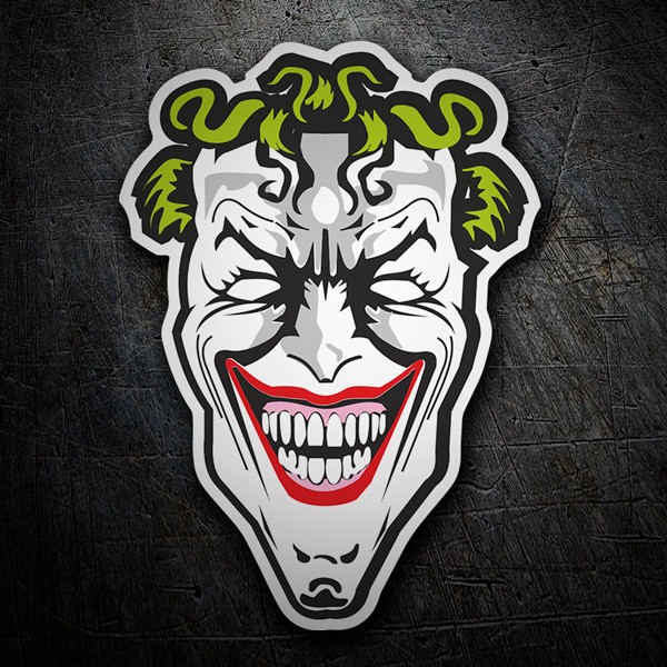 Aufkleber: Der Bösewicht Joker