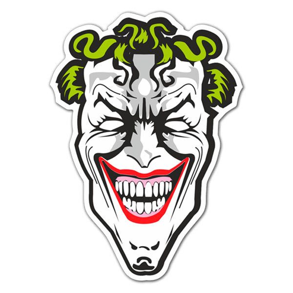 Aufkleber: Der Bösewicht Joker