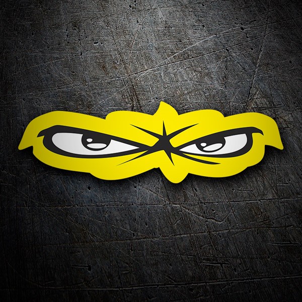 Aufkleber: Intensive Tigerblicke