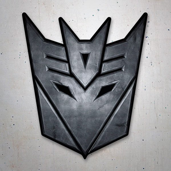 Aufkleber: Transformers Decepticon Logo