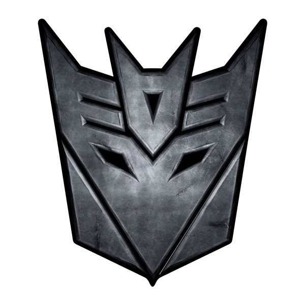 Aufkleber: Transformers Decepticon Logo