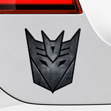 Aufkleber: Transformers Decepticon Logo 3