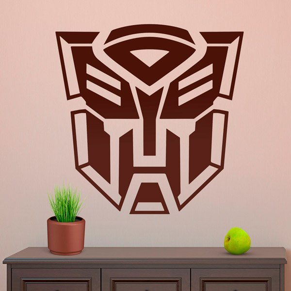 Aufkleber: Futuristisches Autobot-Logo von Transformers